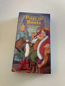 Puss In Boots VHS International Family Classics Animated  - Picture 1 of 3