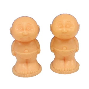 Cabbage Patch Kids miniatures toys lot preemies Ann Mike plastic babies figures - Picture 1 of 3