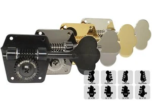 GOTOH GB640 Res-o-lite Bass Tuning Machines Tuners - Preconfigured Sets - Picture 1 of 8