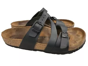 BIRKENSTOCK Women's Size EU 38 US 7-7.5 Salina Black BIrko-Flor - Picture 1 of 8