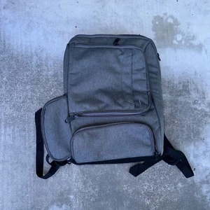 eBags Professional Slim Laptop Rucksack Weekender grau mit orangem Futter - Bild 1 von 11