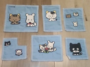 Kittens & Puppies Embroidery Patches Applique Cloth Patch Lot Scrapbooking denim - Picture 1 of 7