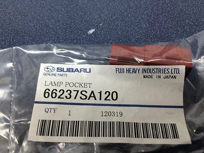 Red Lamp Pocket Bulb Subaru 2010-2015 WRX STi Genuine 66237SA120 Instead of blue - Image 1 of 3