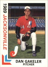 1989 Jacksonville Expos Best #24 Dan Gakeler