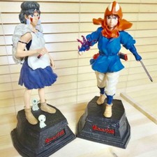 Princess Mononoke Sun Ashitaka Light Up Figure Two-Body Set Rarity Ghibli