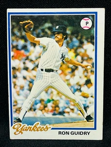 1978 Topps Baseball - RON GUIDRY #135 - NEW YORK YANKEES - Picture 1 of 2