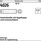 Produktbild - Gewindestift ISO 4026 Kegelkuppe/Innen-6-kant M 16 x 12 45 H