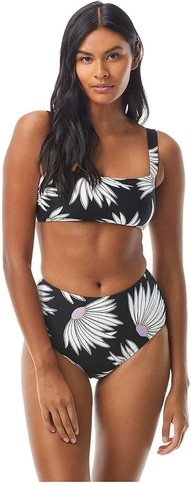 Kate Spade New York 274619 Flor Caída Cintura Alta Fondo Negro LG Foto 1 de 1