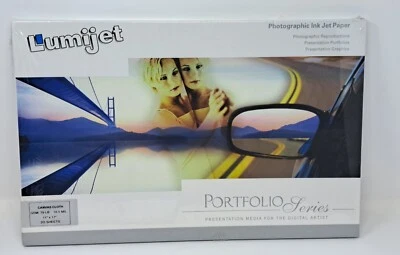 Lumijet Portfolio Series Photographic Ink Jet Paper Canvas Cloth 11x17 20 Sheets - Image 1 of 4