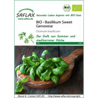 SAFLAX - BIO - Basilikum Sweet Genovese - 800 Samen - Ocimum basilicum