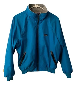 Vintage Patagonia Women Blue Shelled Synchilla Jacket USA FleeceLined #28109 EUC - Picture 1 of 10