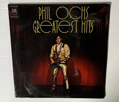 Phil Ochs-Greatest Hits-ORIGINAL 1970 US A&M SP-4253 LP-SEALED! Foto 1 de 2