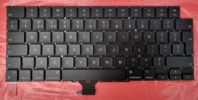 For Apple Macbook Pro Keyboard UK 14" 16" A2442 A2485 2021 2022 M1 Replacement - Image 1 of 2