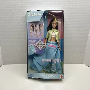 Muñeca JEWEL GIRL TERESA Primera Cintura Flexible 28069 NUEVA 2000 MATTEL NRFB Barbie - Imagen 1 de 2