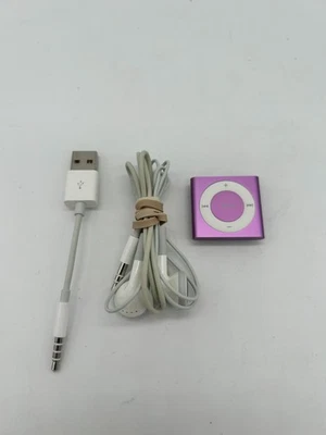 iPOD SHUFFLE APPLE 4th Generation 2GB Purple Tested Works Great - Image 1 of 2