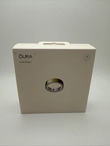 NEW (OPEN BOX) Oura ring gen 4 -size 7 - Gold - Picture 1 of 4