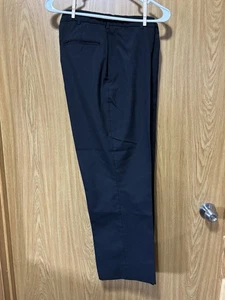 Pantalones de servicio DSCP de la Marina de los Estados Unidos para hombre tipo II pantalones negros 33R NSN: 8405-01-539-8590 - Imagen 1 de 6
