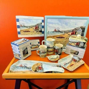**SPECIAL OFFER* Sandy Bay Fine China  Spoon Rest Coasters Jug Tray Mugs - Picture 1 of 19