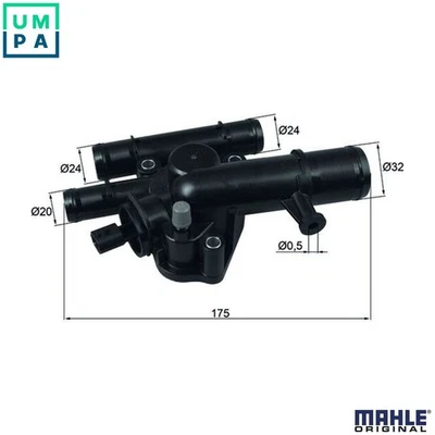 THERMOSTAT COOLANT TI 243 89 FOR RENAULT SCENIC/II/GRAND MEGANE/-Cabriolet 1.9L - Image 1 of 4