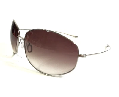 Gafas de sol Oliver Peoples Divine S de colección monturas plateadas con lentes marrones degradadas Foto 1 de 4