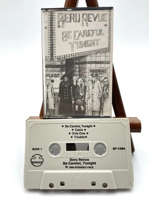 Beru Revue Cassette Be Careful Tonight 1984 Straight-Face Records Rock 80s - Image 1 of 4