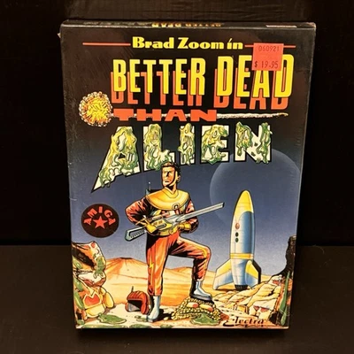 Better Dead Than Alien 1988 Commodore Amiga CIB New Sealed Video Game - Image 1 of 4
