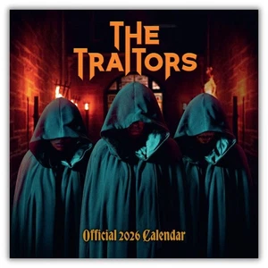 2026 Calendar The Traitors Month to View Square Calendar Official Product - Picture 1 of 7