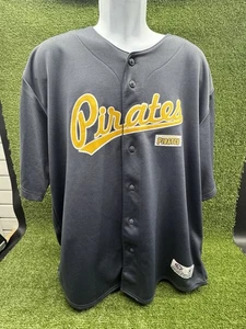 Pittsburgh Pirates Trikot Gr. XL grau Herren True Fan Baseball MLB - Bild 1 von 9