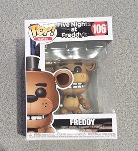 2016 #106 Five Nights at Freddy's Funko POP Freddy Fazbear 4” Figure - Picture 1 of 4