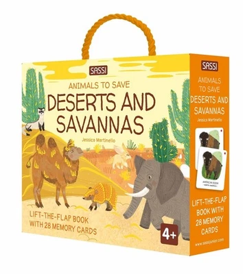 Memory Matching: Animals to Save - Deserts and Savannahs - Sassi - Image 1 of 4