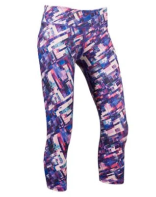 NUEVO PrAna Para Mujer Roxanne Estampado Capris Yoga Fitness Talla XL $69 Minorista Foto 1 de 4