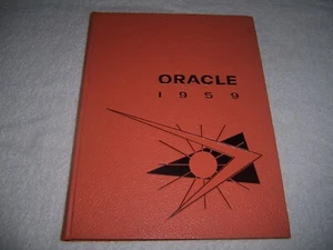Oracle 1959 Sierra High School Whittier, California Yearbook - Foto 1 di 3