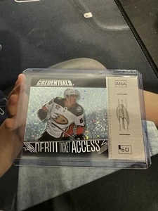 2023-24 UD Credentials Debut Ticket Access #165 Jackson LaCombe #'d 184/599 - Picture 1 of 3