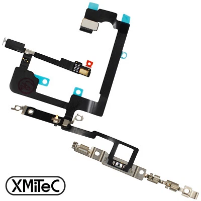 XMITEC POWERFLEX Power Button Außen Mikrofon AN/AUS Flex Kabel für Apple iPhone 15