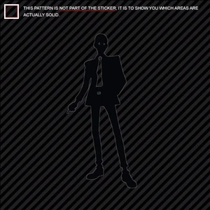 (2) LUPIN THE 3RD Sticker Die Cut Decal Third - Foto 1 di 1