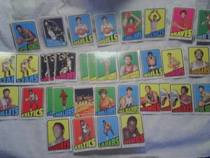 35-1972 TOPPS BASKETBALL CARDS COMMON LOT,Jerry Sloan,Spencer Haywood,Sam Lacey - Picture 1 of 4