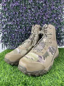 Under Armour Valsetz RTS 1.5 Men's Size 12.5 Tactical Boots Camo 3021034-900 - Picture 1 of 19