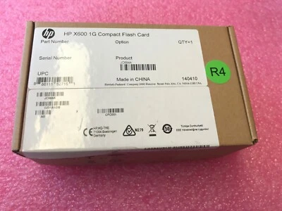 NEW  JC684A HPE X600 1G Compact Flash Card - Image 1 of 4