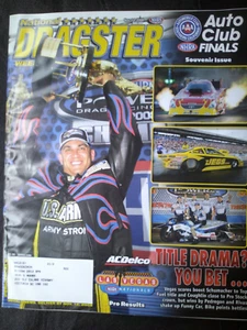 NHRA National Dragster Magazine Nov 14 2008 Tony Schumacher, Las Vegas Nationals - Picture 1 of 2