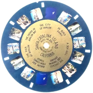 Santa Catalina Island - View-Master Gold Center Reel - Vintage (GC-201) - Bild 1 von 2