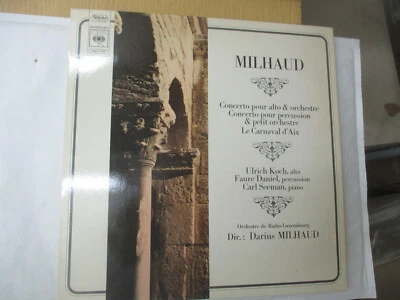 LP 33 T   Milhaud Concerto pour alto et orchestre Le Carnaval d'Aix - Photo 1/2