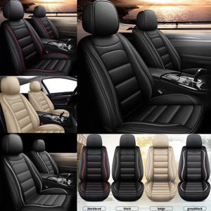 Car 5 Seat Front & Rear Covers Cushion Faux Leather For Subaru Impreza 2007-2021 - Picture 1 of 32