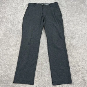Under Armour Pants Mens 34x32 Grey Golf Chino Active Performance Stretch EUC - Picture 1 of 19
