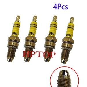 4 X125 150 200CC CF250 MOTORCYCLE SCOOTER D8TC 3 ELECTRODE SPARK PLUG ATV QUAD - Picture 1 of 1