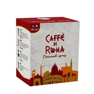 100 Kapseln Caffè Di Roma Vulcano Kompatibel Nespresso Ähnlich borbone Schwarz - Bild 1 von 1