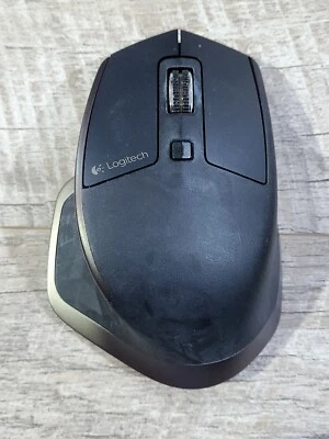 Logitech MX Master M-R0052 Black Wireless Bluetooth Ergonomic Mouse Only No USB  - Image 1 of 4