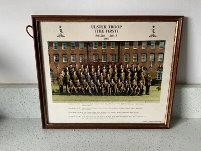 Army photo Royal Ulster TROOP THE FIRST 1987 soldiers Royal  SIGNALS - Image 1 of 4