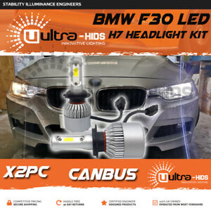 BMW F30 F31 CANBUS H7 S2 LED CONVERSION KIT SUPER BRIGHT WHITE 3 SERIES UK