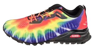 Kricely Men's Trail Running Shoes Fashion Hiking Sneakers Size 9 EE Rainbow - Picture 1 of 9