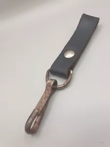 Dolch Gehänge Militaria für Blankwaffen Ausrüstung Uniform Leder Mit Haken 05 - Bild 1 von 2